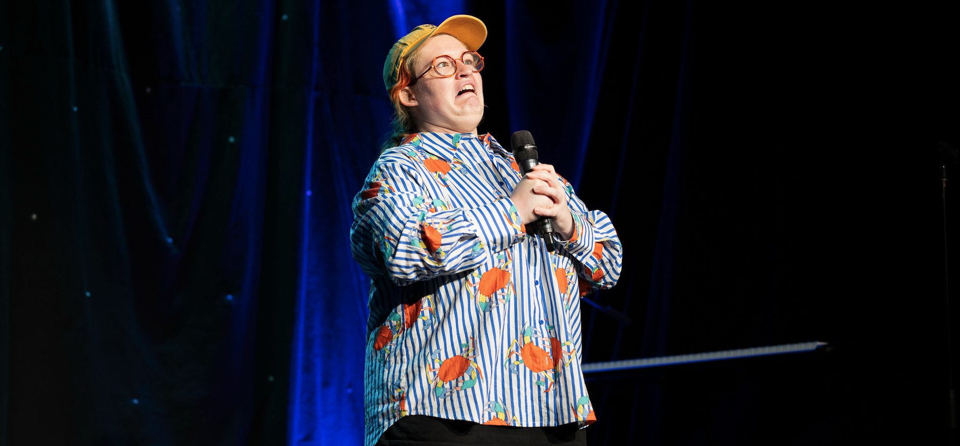 Collarts Comedy alum performing at the Melbourne International Comedy Festival